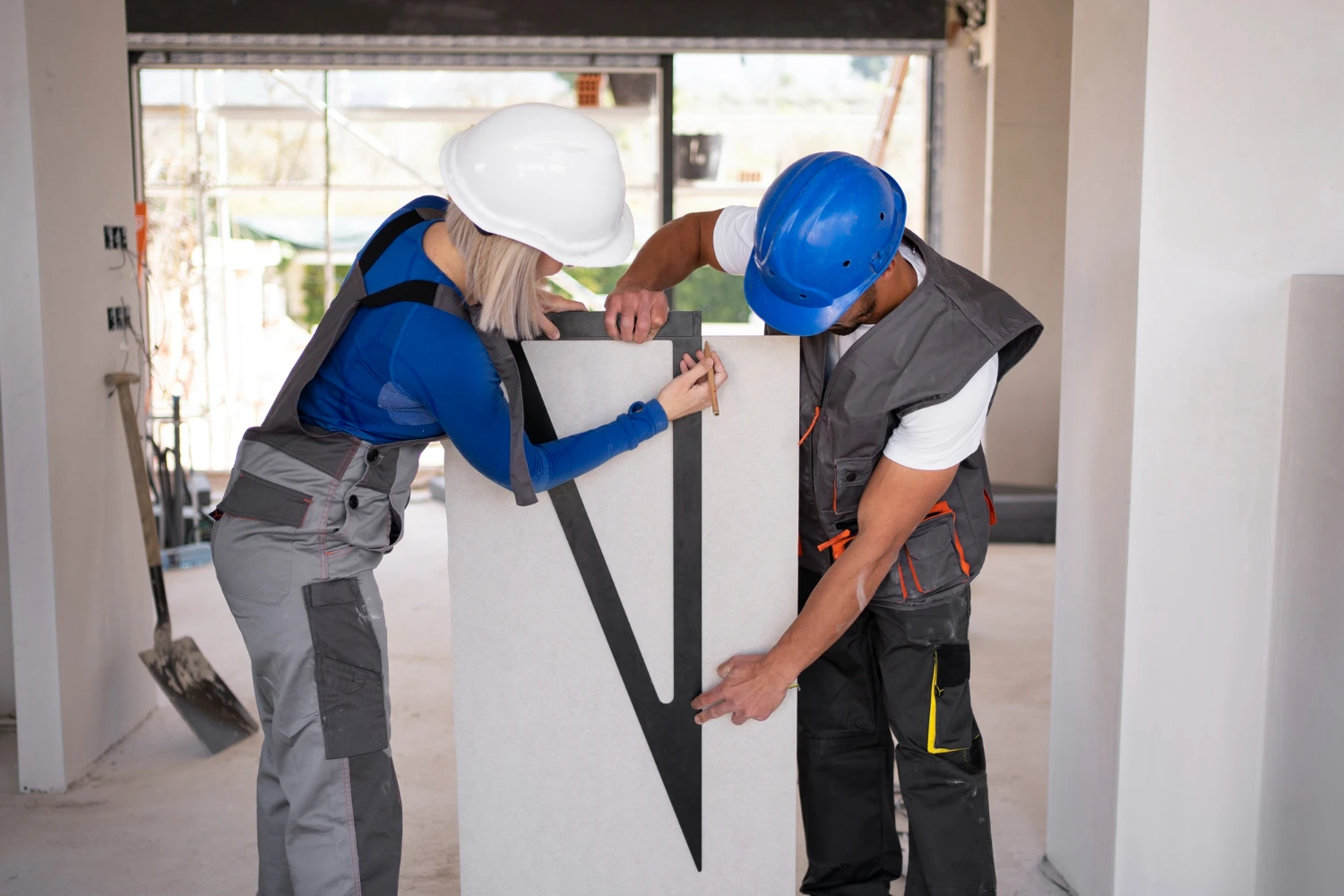 Reassured Restoration Workers